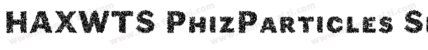 HAXWTS PhizParticles Six字体转换